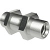 VOSS 137202066 Straight Bulkhead Fitting, SV 15-L (Pack of 2)