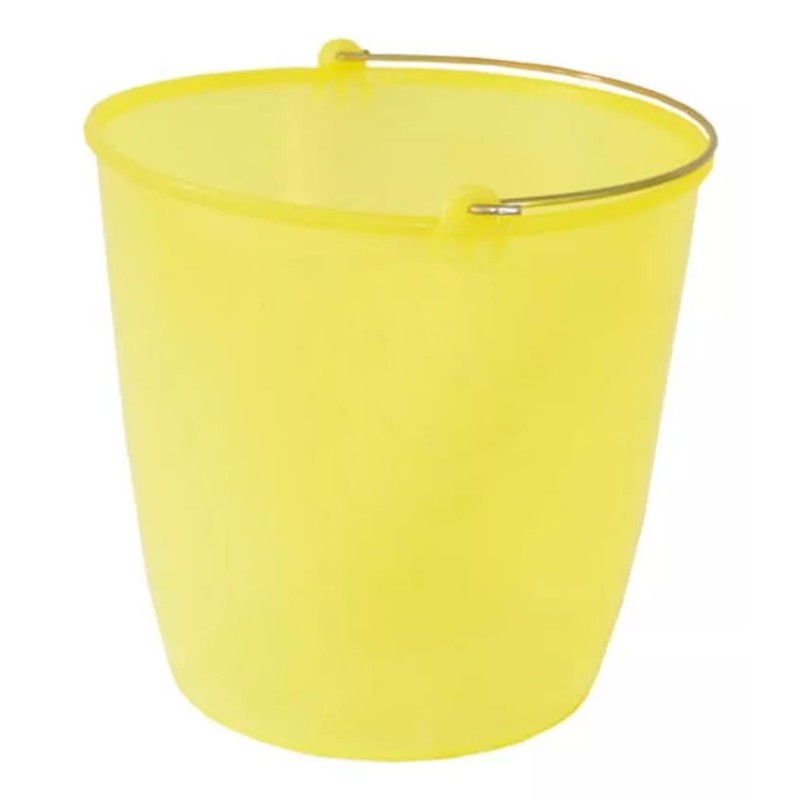 Ecodeli 10 Pzs De Cubeta De Plástico Flexible 15 Lts.
