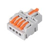 AITRIP 10Pcs Lever Wire Connectors, DIY Mini Quick Terminal Block
