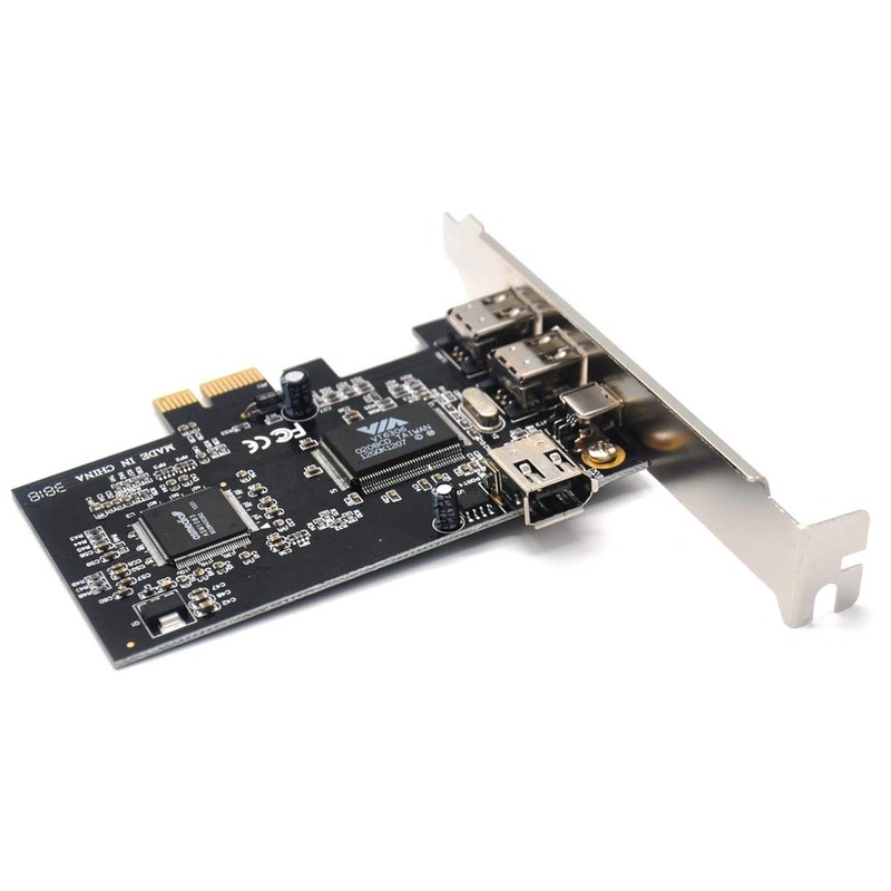 Pardarsey PCIe 3 Ports 1394A Firewire Expansion Card, PCI Express