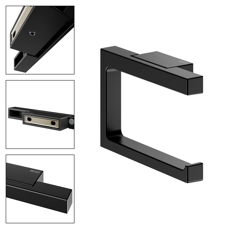 KEUCO Edition 11 Toilet Roll Holder, Open Shape, Metal, Matt
