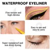 Matte Eyeliner Set, 13 Pieces, 12 Colours, Eyeliner Make-Up Set,