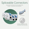 JANDECCN 50Pack DIY Wire Connectors, DIY Splicing into 2/3/4/5 Connectors