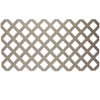 White Plastic Lattice Fence (48 in.) for Use with Fanta-Sea