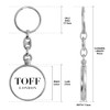 Toff London Ladies England Flag Gift Set with Keyring, 38mm