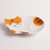 Cat Shaped Ceramic Plate – 6.8 x 5.1 inch Small