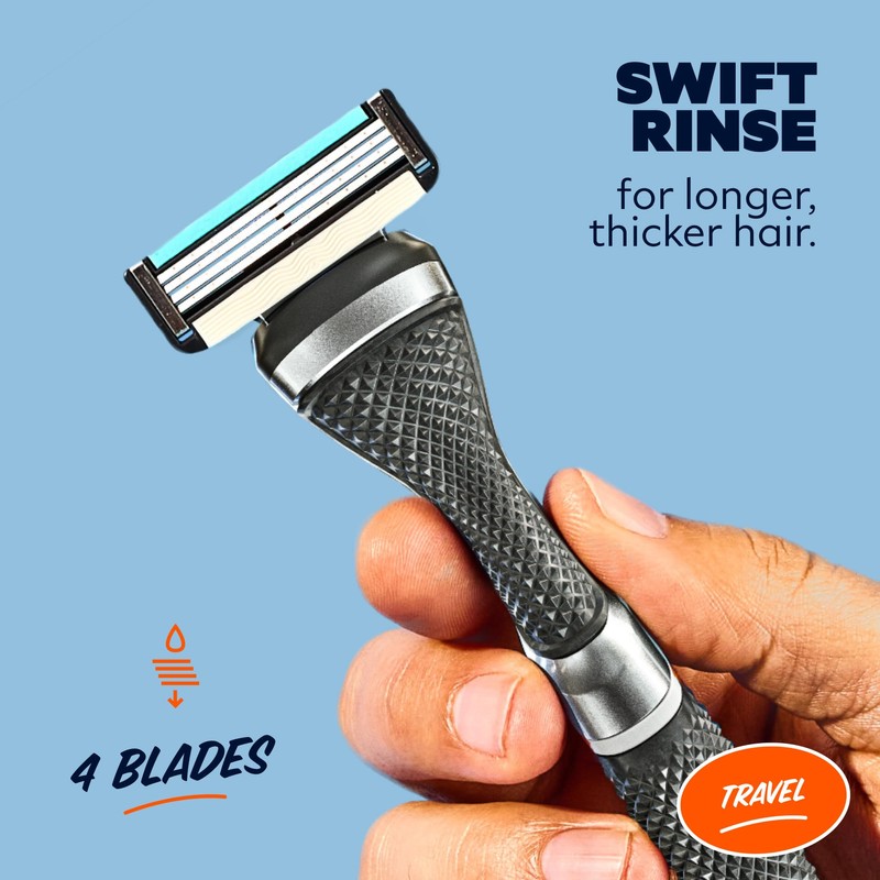 Dollar Shave Club | Travel Shave Set | 4 Swift