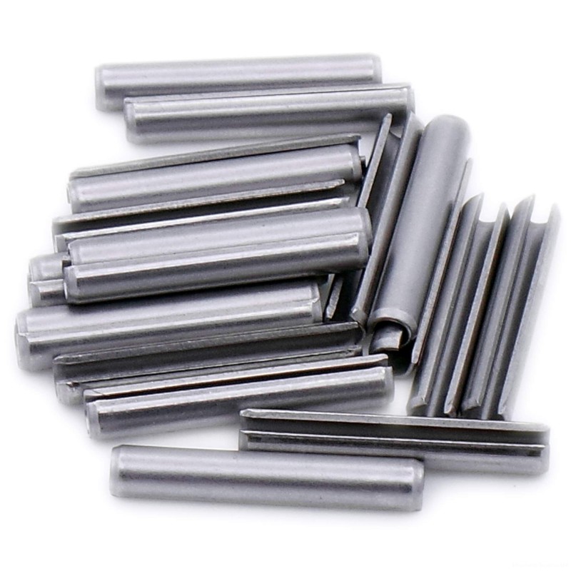 D1.5 (1.5mm x 18mm) Slotted Spring Pin (Heavy) - Stainless