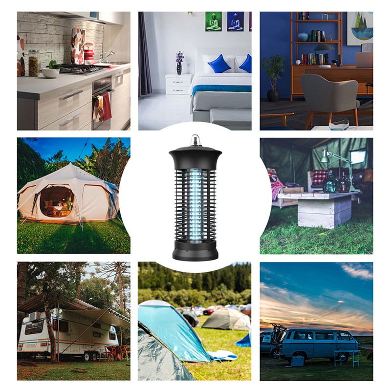 Indoor Mosquito Killer Electric Shock Mosquito Trap Lamp Bug Zapper
