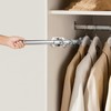 LOMILD 12" Valet Rod for Closet Pull Out with 4