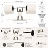 Funny Weightlifting Toilet Paper Holder for Bathroom Decor – Fitness-Themed