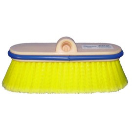 Magnolia Brush 3045 Ultra Block Truck Wash Brush, Flagged Polystyrene Bristles, Yellow