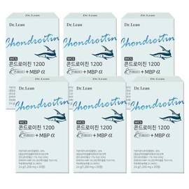 Dr.Lin Chondroitin 1200 Conrity MBP MBP Alpha 20 tablets, 6 units / 닥터린 콘드로이친 1200 콘레이티 엠비피 MBP 알파 20정 6개