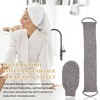 2 Pcs Exfoliating Back Scrubber, 2-in-1 Exfoliating Body Scrubber With