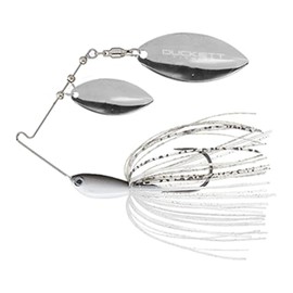 Duckett Fishing Waterslash Double Willow Spinnerbait, Compact Fishing Lure, Durable in Heavy Cover, Baitfish, 1/2 oz