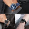 watchdives Nylon Rubber Bottom Watch Straps Canvas Men Watch Band
