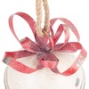 RAZ Imports Yuletide Gathering 11" White Glittered Jingle Bell with