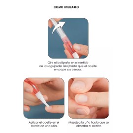 Obp Aceite Hidratante Para Cutículas Hidratante Manicure 12pzs