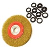 200mm 8" Steel Wire Wheel/Brush Adapters 6" and 8" Bench