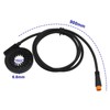 ECSiNG 3-poliger KT V12L-Pedalunterstützungssensor für Elektrofahrräder Magnete Pedalunterstützungssensor PAS-Sensor PAS-Systemassistent