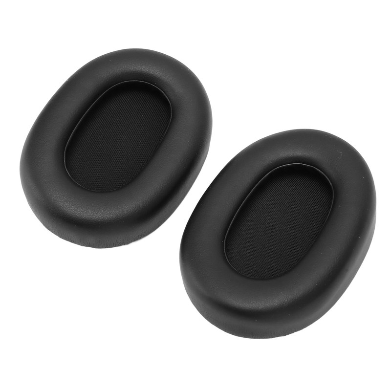 Ear Cushions Replacement Protein Leather Memory Foam Sponge Noise Isolation