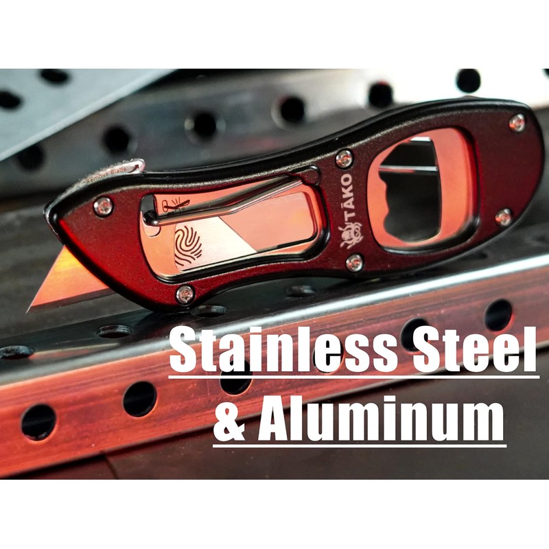 Tako X2- Retractable Utility Knife, Quick Change, Instant Extra Blade