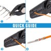 iCrimp IWS-2520M Mini Crimping Tools, Crimping Tool with Open Barrel