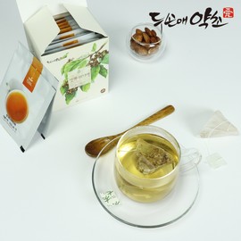 [5+1 Offer] 10 Hovenia chinensis tea bags, eco-friendly, biodegradable triangular tea bag net / [5+1 행사] 헛개나무 차 티백 10개입 친환경 생분해성 삼각 티백망
