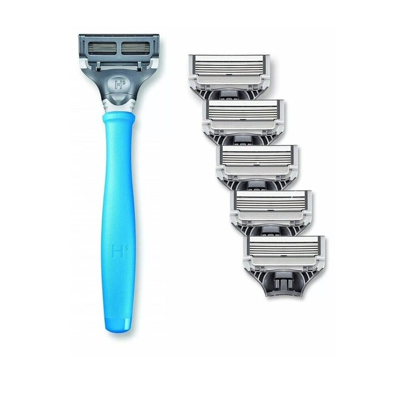 Blade Harry's Men's Razor Blades 6 Count - 5 Blade