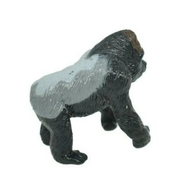 K&M Gorilla Silverback Realistic Small Toy Model Plastic Replica Animal  1.5"  F4097 - 1 PACK