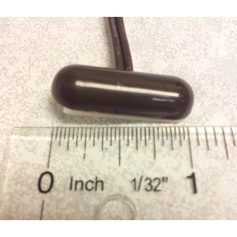 QuickSwitch 10 Dark Brown Pill Small Home Security Alarm Window