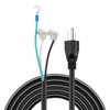 PGENDAR Pool Pump Power Cord 6 Feet Extension Electrical Plug