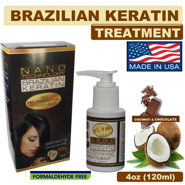 1 Brazilian Keratin Treatment Kit 4 oz Straightening for Medium Waved Hair