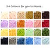 Yarntastic Chenille Velvet Knitting Yarn or Crochet Yarn, 50g/80m, Aran