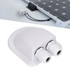 ABS Cable Junction Box, Solar Panel Double Wire Cable Entry