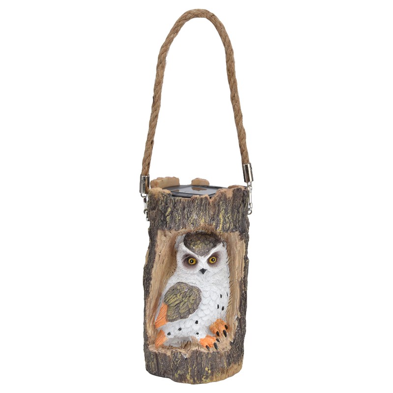 Owl Solar Light IP67 Waterproof High Simulation Eco Friendly Energy