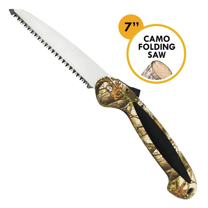 Centurion 1273 Folding Saw with Camo Pattern, Hunting, Camping, Hiking,