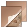 8x8 Inches Bronze Mirror Acrylic Sheet – 2 Pcs Reflective