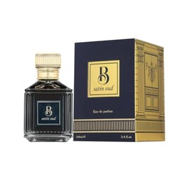 Fragrance World B-Satin Oud EDP Unisex 3.4 Fl Oz (B-Satin Oud)