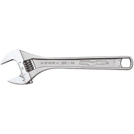 Channellock 806W 6-Inch Adjustable Wrench, Chrome Vanadium Steel