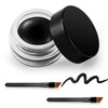 Erinde Braun Gel Eyeliner, Waterproof Long-Lasting Cream Eye Liner Gel,