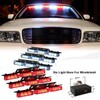 PACASK 54 LED Warning Use Flashing Strobe Lights Emergency Vehicle