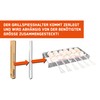 FENNEK Universal Grill Skewer Holder | Individually Adjustable | Suitable