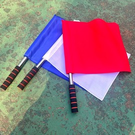 Mass Game Cheering Flags White Flag 3ea