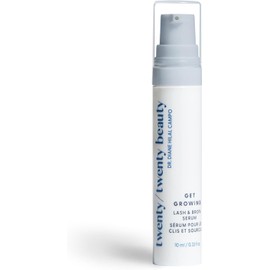 twenty/twenty beauty Sérum Para Pestañas Y Cejas Get Growing: Pestañas Y Cejas Más Gruesas Y Abundantes Desarrollado Por Oftalmólogos Seguro Para Ojos Sensibles Vegano Sin Crueldad Animal Co