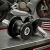 Leiwee Cavalletto Moto Posteriore, Nottolini Cavalletto Moto in Alluminio CNC