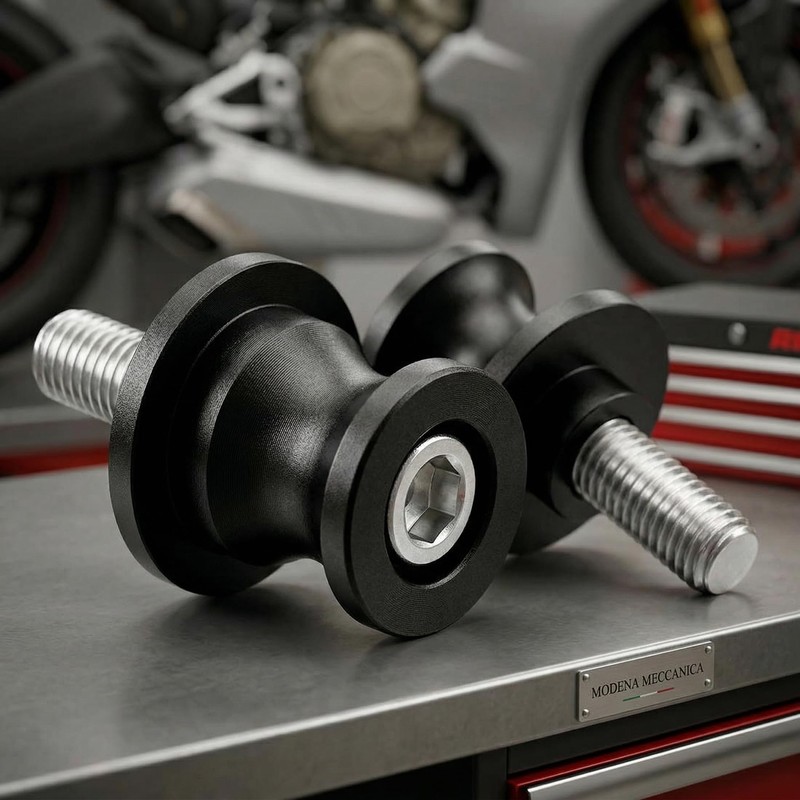 Leiwee Cavalletto Moto Posteriore, Nottolini Cavalletto Moto in Alluminio CNC