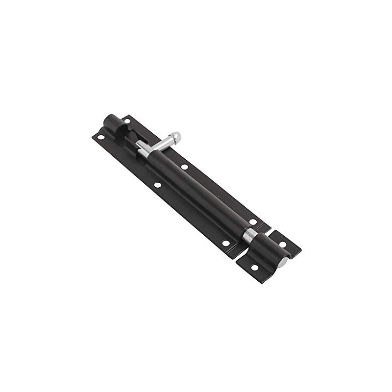 Merriway BH03599 100mm (4 inch) Heavy Duty Japanned Tower Bolt