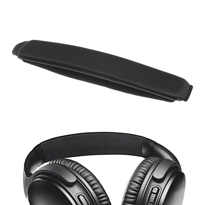 EMSea 1 Pair Black Headphone Replacement Ear Pad with Headband