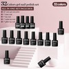 JODSONE 36 PCS Gel Nail Polish Set-32 Colors Gel Polish